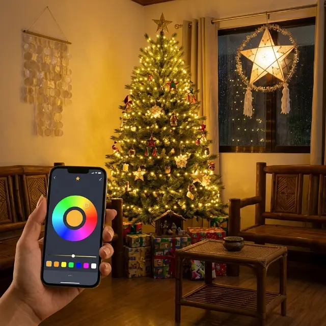 Change colours from your phone